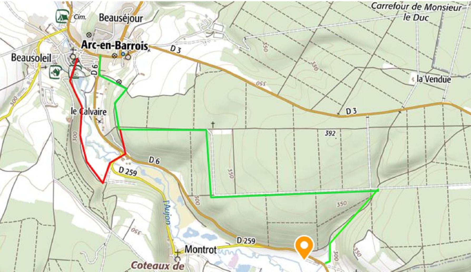 Gite (4 pers) de la Vallée de l'Aujon Arc-en-Barrois Extérieur photo